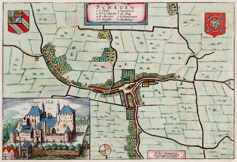 Schagen 1649 Blaeu